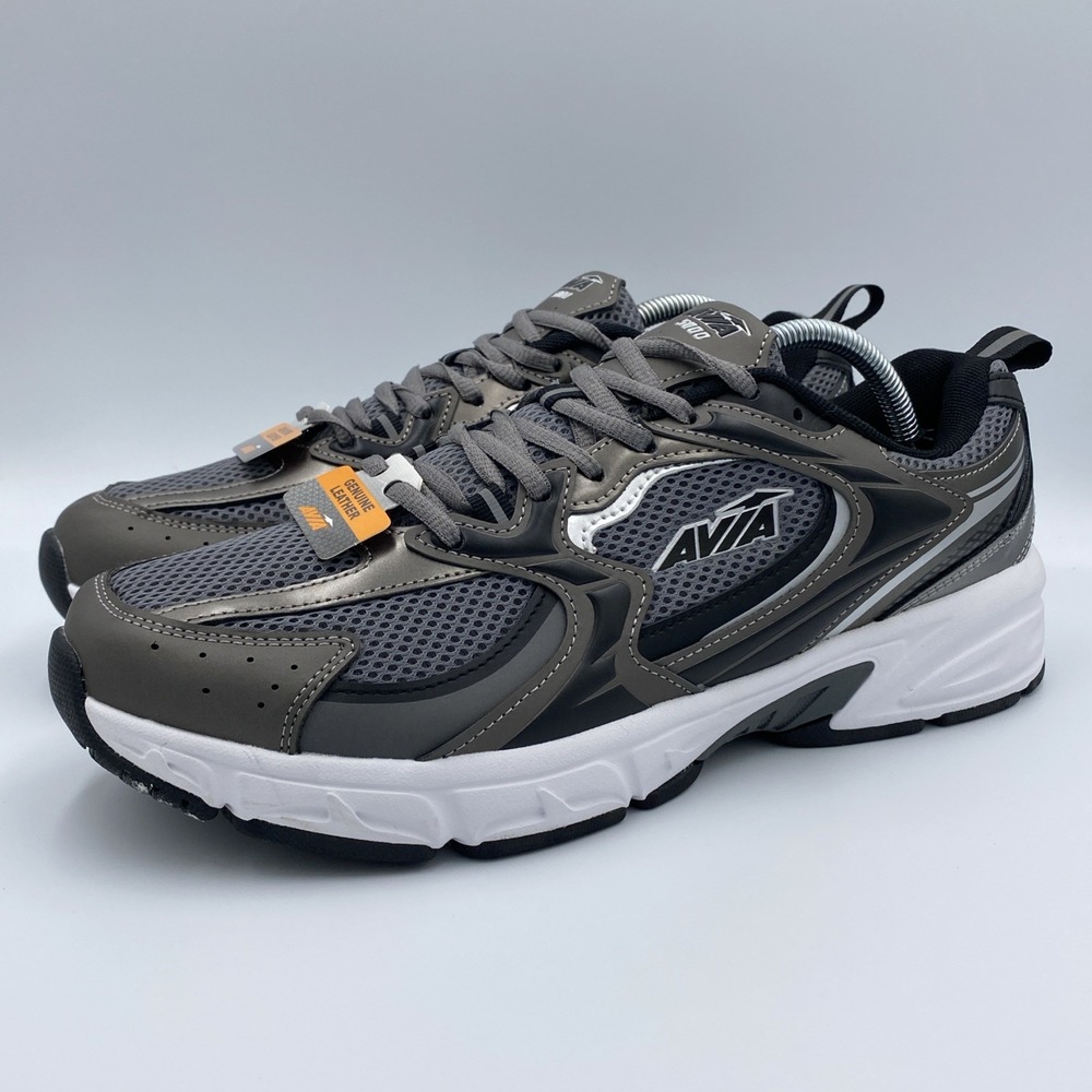 Avia 5000 Men's 11 Gray Black Running Shoes MNAV43GX002L Athletic Sneakers